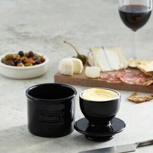 Butter Bell Crock in Black - NWT